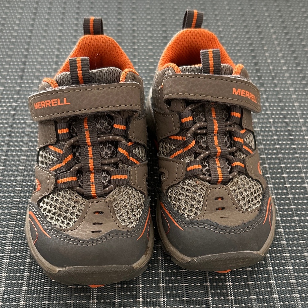 Merrell Kids' Sneakers in Brown and Orange